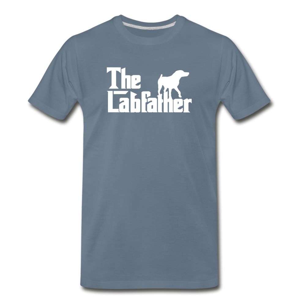 The Labfather Men's Premium T-Shirt - steel blue