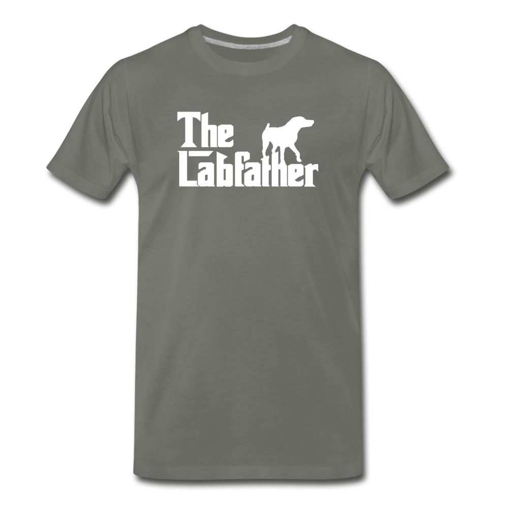 The Labfather Men's Premium T-Shirt - asphalt gray