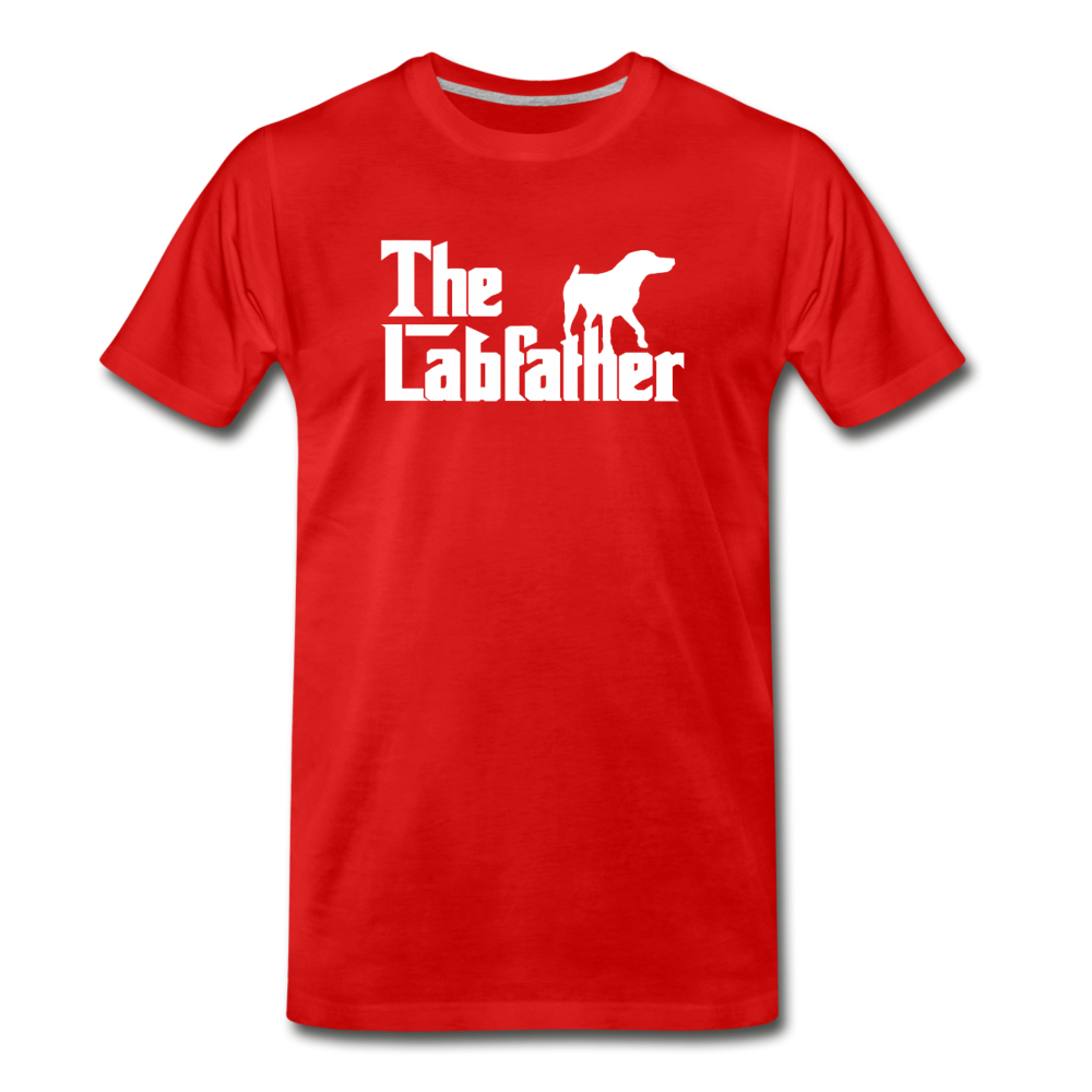 The Labfather Men's Premium T-Shirt - red