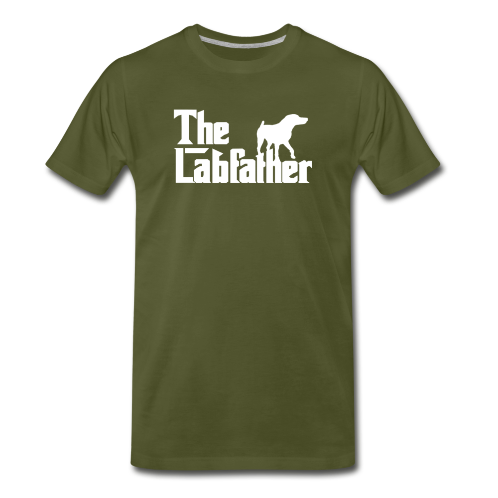 The Labfather Men's Premium T-Shirt - olive green