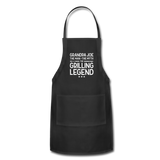 Grandpa Joe Adjustable Apron - black