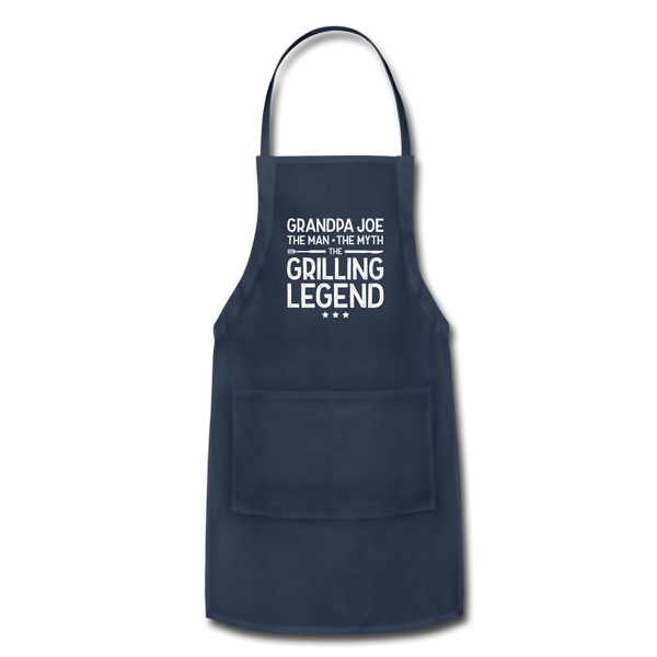 Grandpa Joe Adjustable Apron - navy