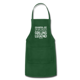 Grandpa Joe Adjustable Apron - forest green