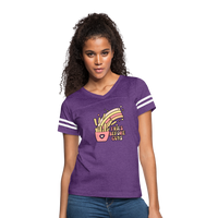 Fries Before Guys Women’s Vintage Sport T-Shirt - vintage purple/white
