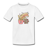 Fries Before Guys Toddler Premium T-Shirt - white