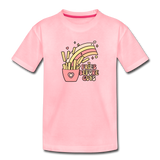 Fries Before Guys Toddler Premium T-Shirt - pink