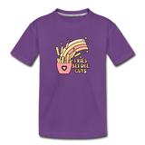 Fries Before Guys Toddler Premium T-Shirt - purple