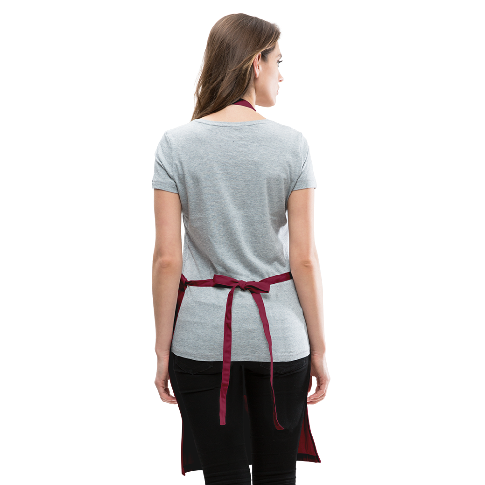 I'll Feed All You Feckers Adjustable Apron - burgundy