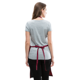 I'll Feed All You Feckers Adjustable Apron - burgundy
