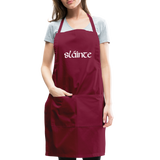 Slainte Adjustable Apron - burgundy
