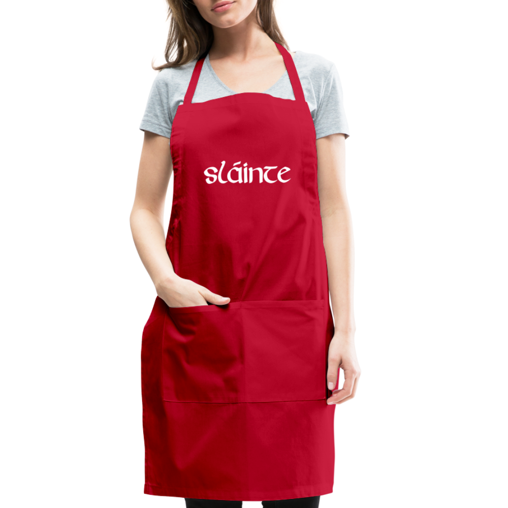Slainte Adjustable Apron - red
