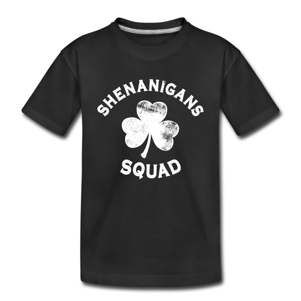Shenanigans Squad Kids' Premium T-Shirt - black