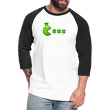 Gamer Baseball T-Shirt - white/black