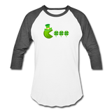 Gamer Baseball T-Shirt - white/charcoal