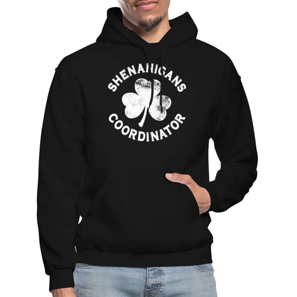 Shenanigans Coordinator Gildan Heavy Blend Adult Hoodie - black