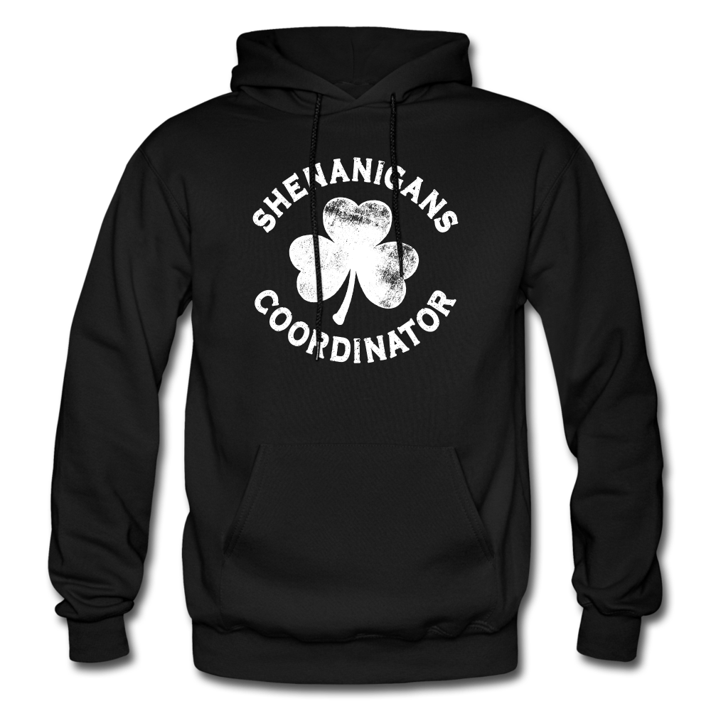 Shenanigans Coordinator Gildan Heavy Blend Adult Hoodie - black