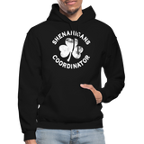 Shenanigans Coordinator Gildan Heavy Blend Adult Hoodie - black