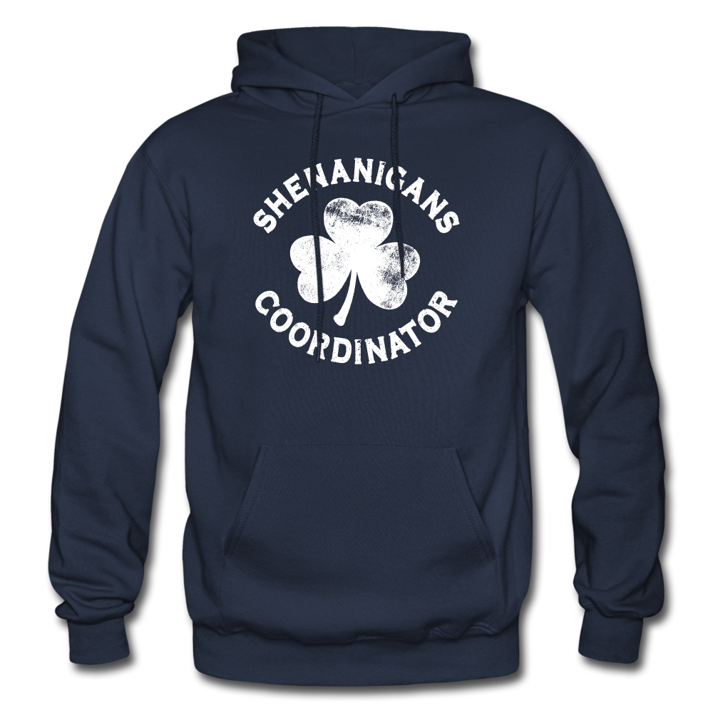 Shenanigans Coordinator Gildan Heavy Blend Adult Hoodie - navy