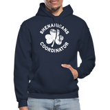 Shenanigans Coordinator Gildan Heavy Blend Adult Hoodie - navy