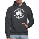 Shenanigans Coordinator Gildan Heavy Blend Adult Hoodie - charcoal grey