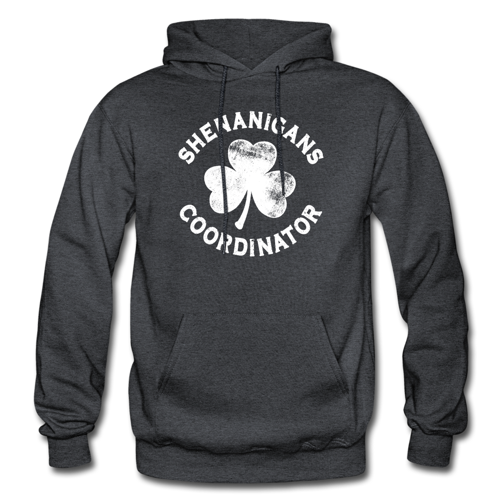 Shenanigans Coordinator Gildan Heavy Blend Adult Hoodie - charcoal grey