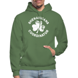 Shenanigans Coordinator Gildan Heavy Blend Adult Hoodie - military green