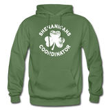 Shenanigans Coordinator Gildan Heavy Blend Adult Hoodie - military green