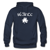 Slainte Shamrock Gildan Heavy Blend Adult Hoodie - navy