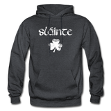 Slainte Shamrock Gildan Heavy Blend Adult Hoodie - charcoal grey