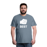 Best Buds Men's Premium T-Shirt - steel blue