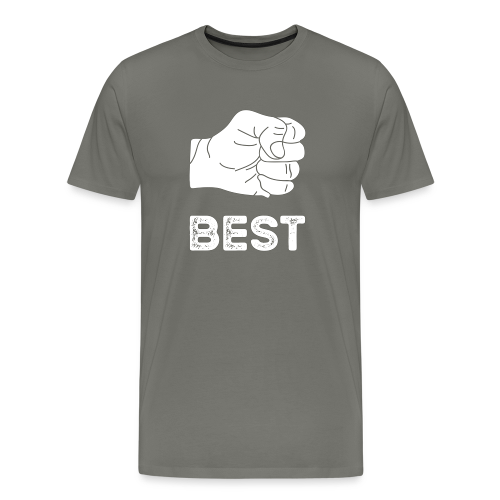 Best Buds Men's Premium T-Shirt - asphalt gray