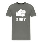 Best Buds Men's Premium T-Shirt - asphalt gray