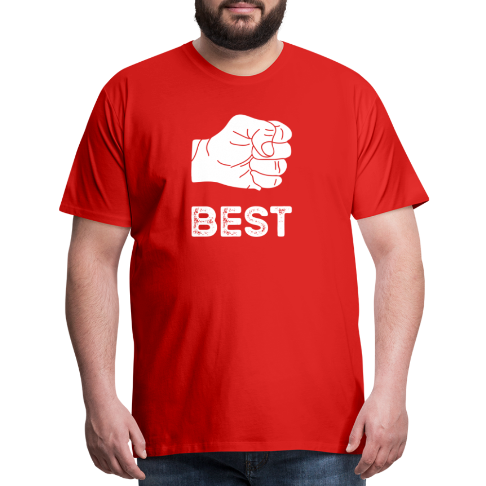 Best Buds Men's Premium T-Shirt - red
