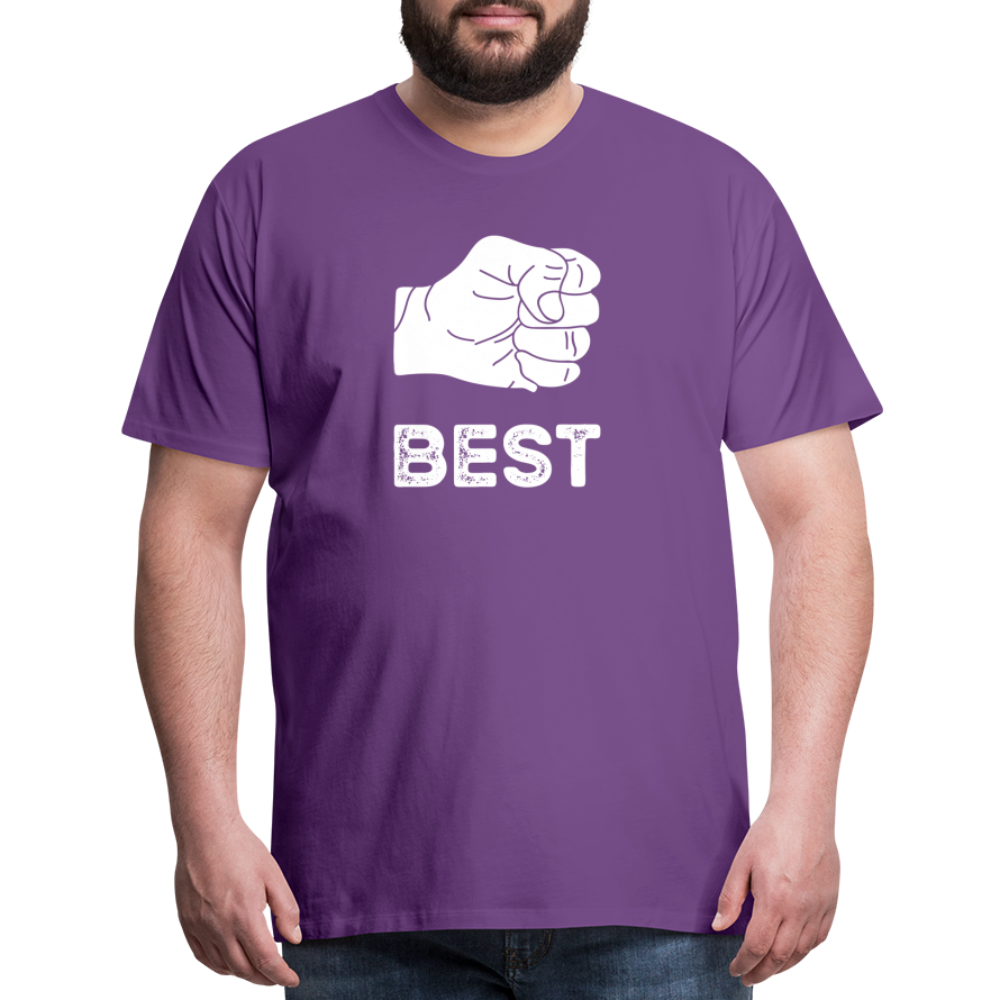 Best Buds Men's Premium T-Shirt - purple