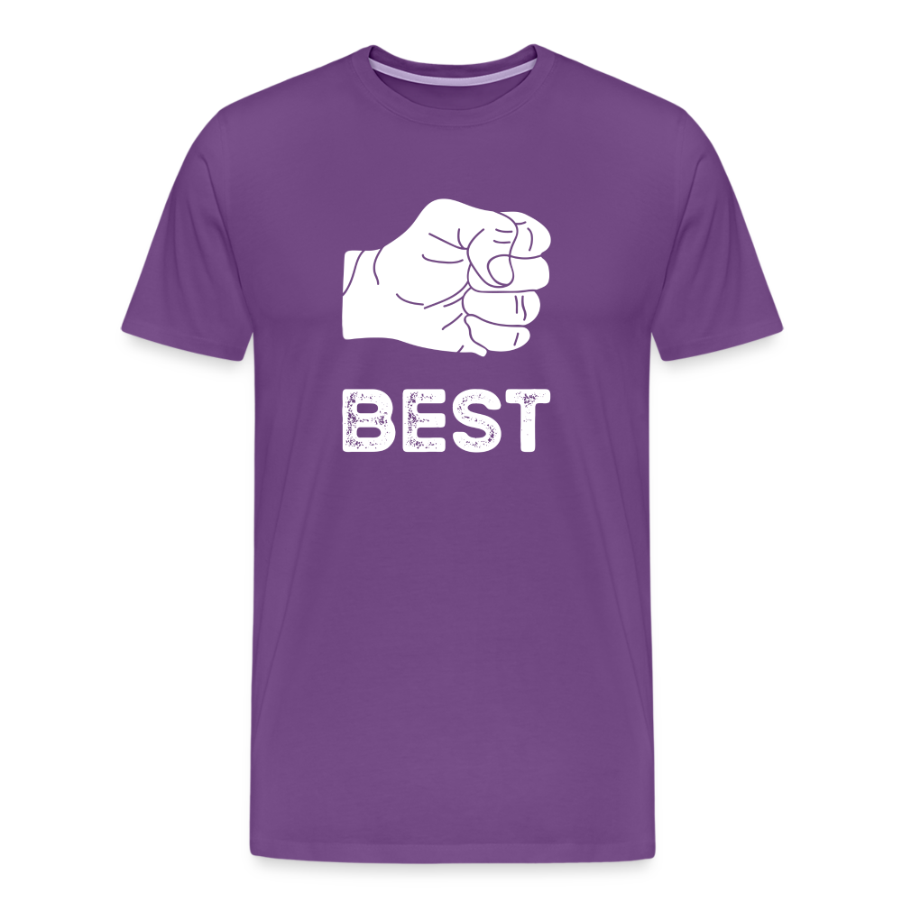 Best Buds Men's Premium T-Shirt - purple