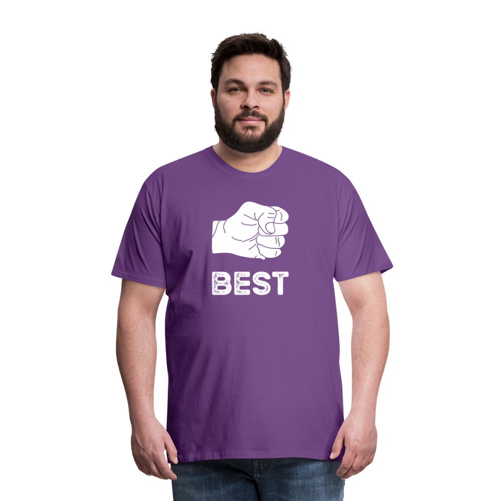 Best Buds Men's Premium T-Shirt - purple