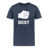 Best Buds Men's Premium T-Shirt - heather blue