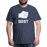 Best Buds Men's Premium T-Shirt - heather blue