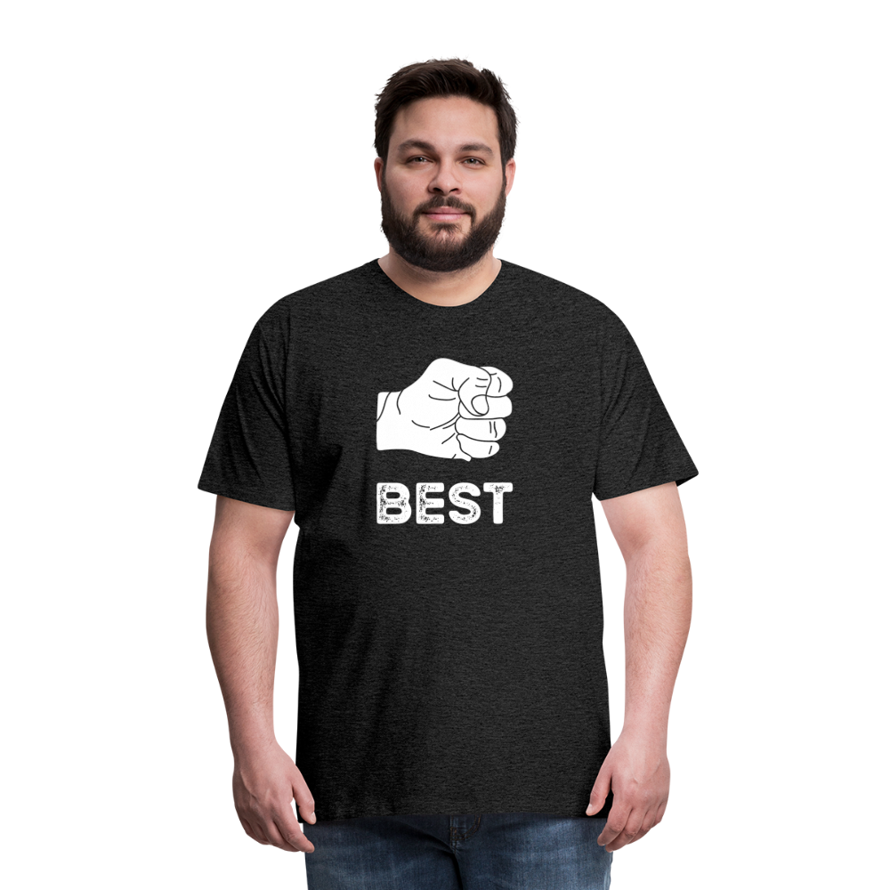 Best Buds Men's Premium T-Shirt - charcoal grey