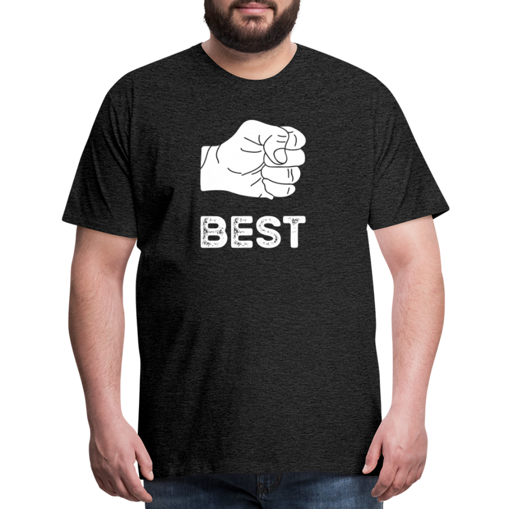 Best Buds Men's Premium T-Shirt - charcoal grey