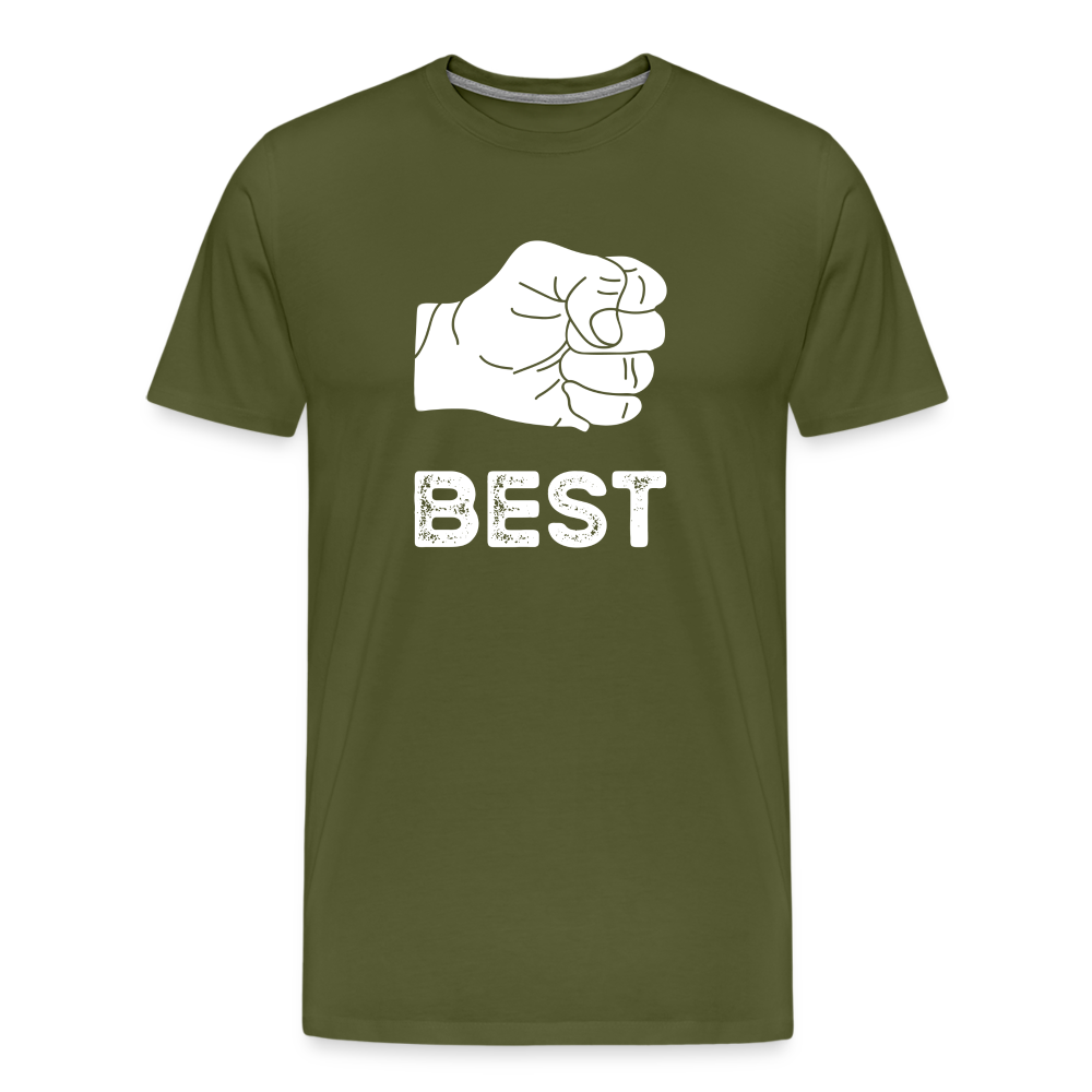 Best Buds Men's Premium T-Shirt - olive green