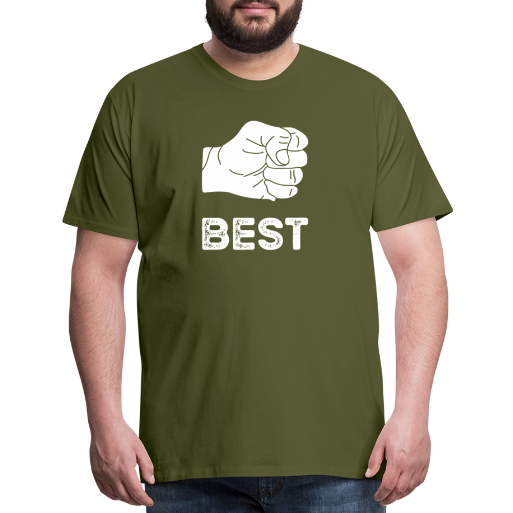 Best Buds Men's Premium T-Shirt - olive green