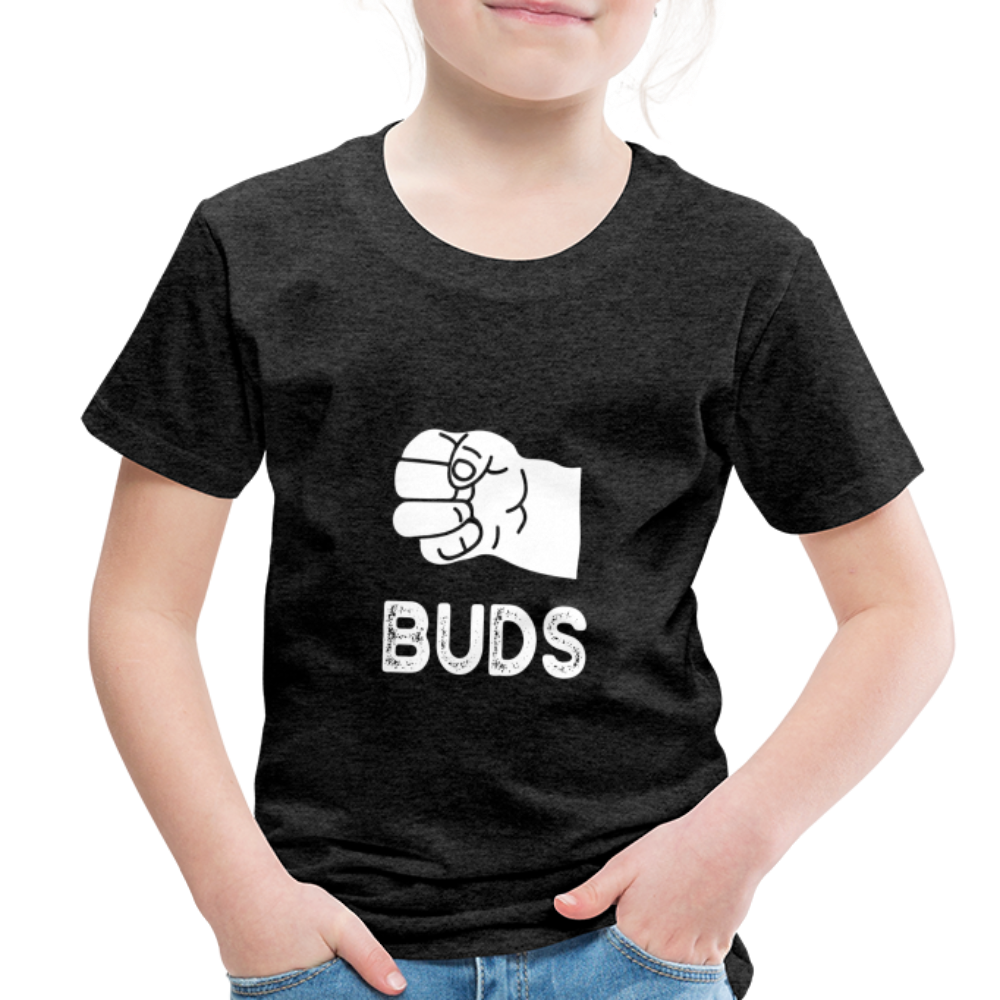 Best Buds Toddler Premium T-Shirt - charcoal grey