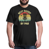 Best Daddy By Par Disc Golf Men's Premium T-Shirt - black