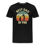 Best Dady By Par Men's Premium T-Shirt - black