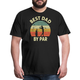 Best Dady By Par Men's Premium T-Shirt - black