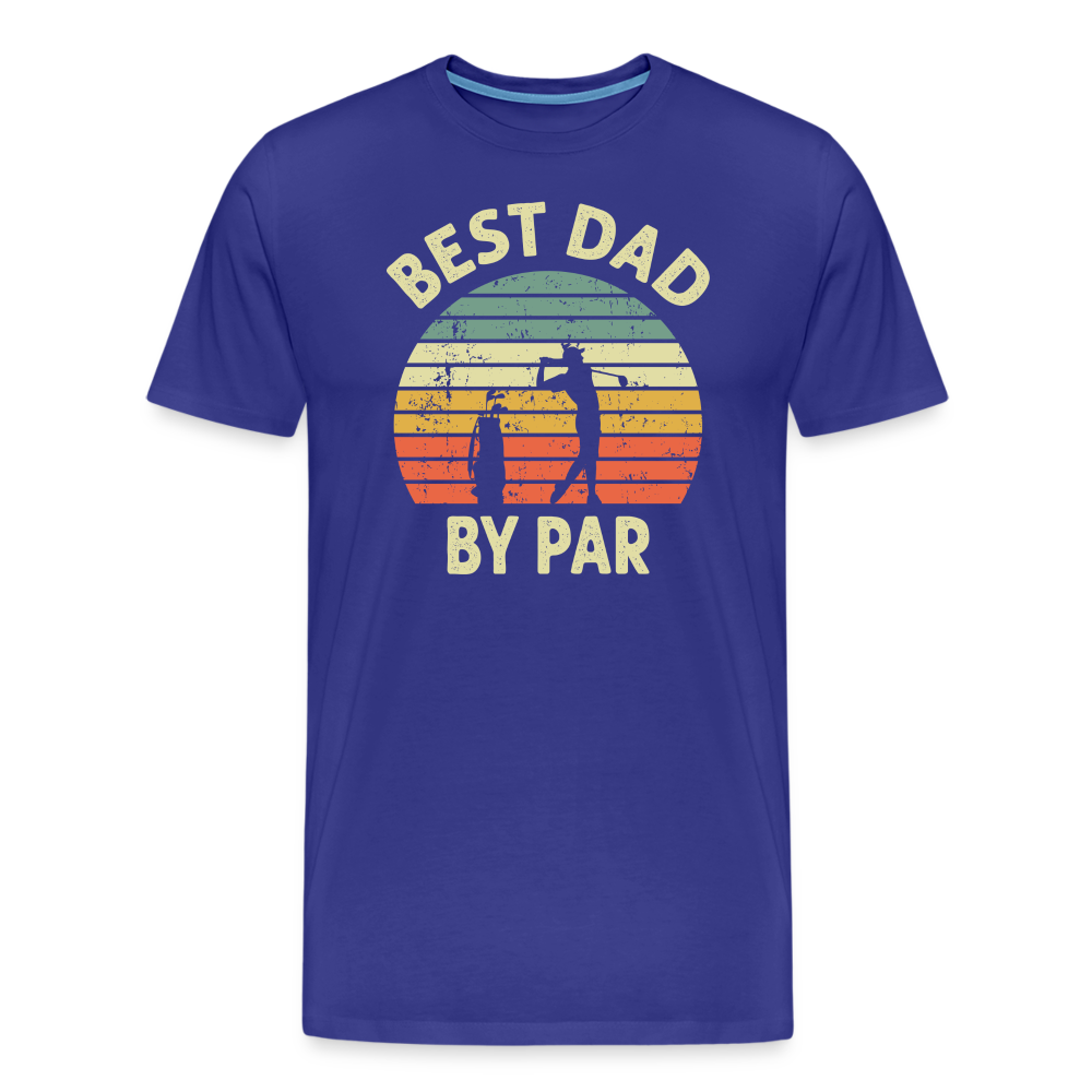 Best Dady By Par Men's Premium T-Shirt - royal blue