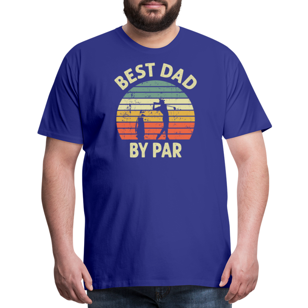 Best Dady By Par Men's Premium T-Shirt - royal blue