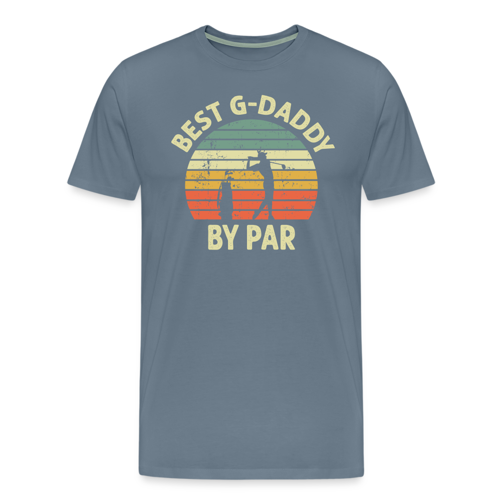 Best G-Daddy By Par Men's Premium T-Shirt - steel blue