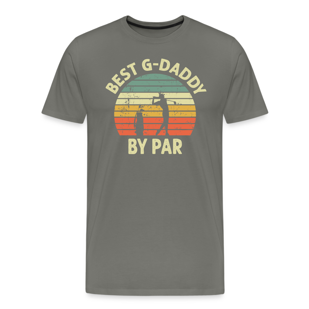 Best G-Daddy By Par Men's Premium T-Shirt - asphalt gray
